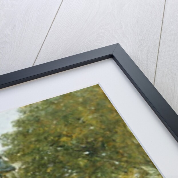 Washers on the Bank of the River; Laveuses au Bord de la Riviere, c.1877-1881 by Eugene Louis Boudin