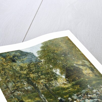 Washers on the Bank of the River; Laveuses au Bord de la Riviere, c.1877-1881 by Eugene Louis Boudin