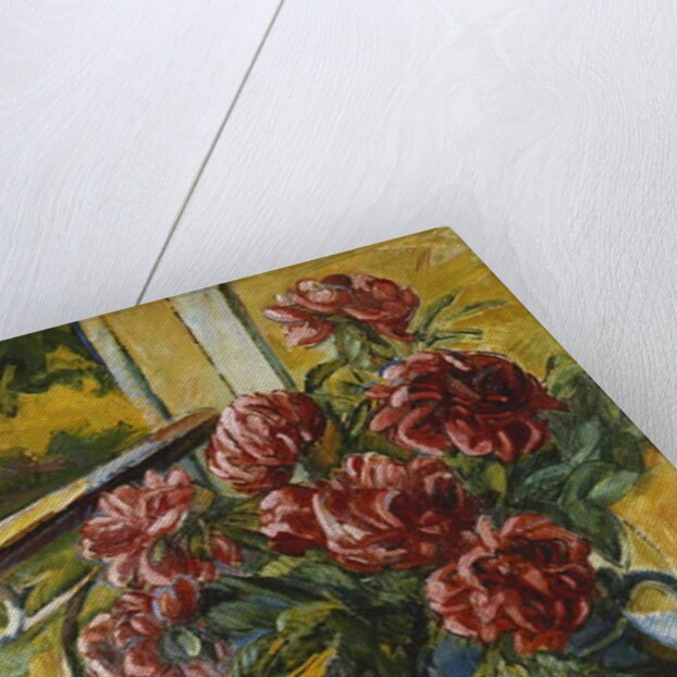 Cat on the Edge of the Window; La Chatte sur le Bord de la Fenetre by Nikolai Alexandrovich Tarkhoff