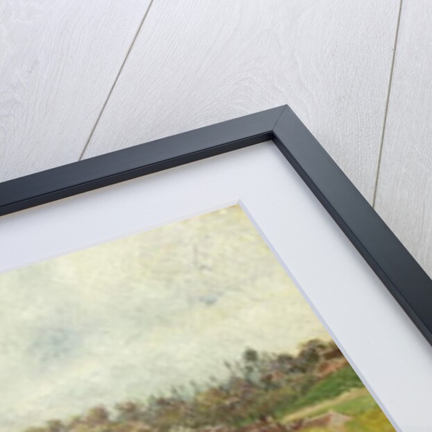 View of Bazincourt; Vue de Bazincourt, 1884 by Camille Pissarro