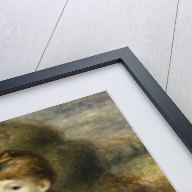 Young Girl Carrying a Basket of Flowers; Jeune Fille Portant une Corbeille de Fleurs, 1888 by Pierre Auguste Renoir