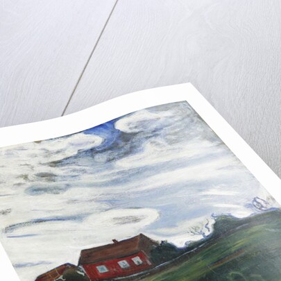 The Red House, 1902-05 by Edvard Munch