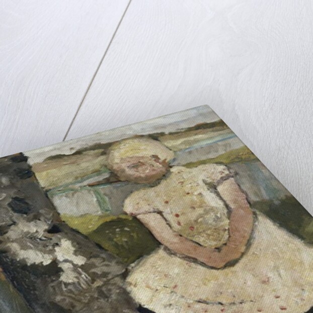 Child Sitting under a Tree by Paula Modersohn-Becker