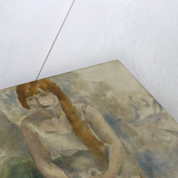 Model Sitting; Modele Assis, by Jules Pascin