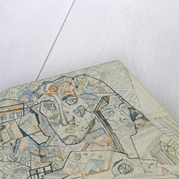 Faces in the City, c.1925 by Pavel Nikolaevich Filonov