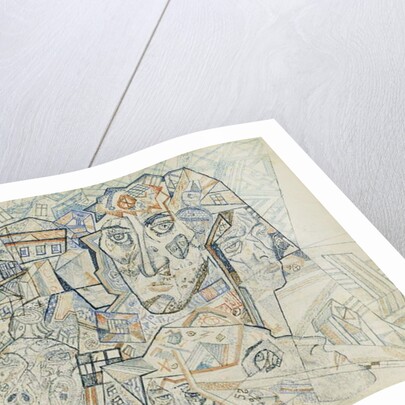 Faces in the City, c.1925 by Pavel Nikolaevich Filonov