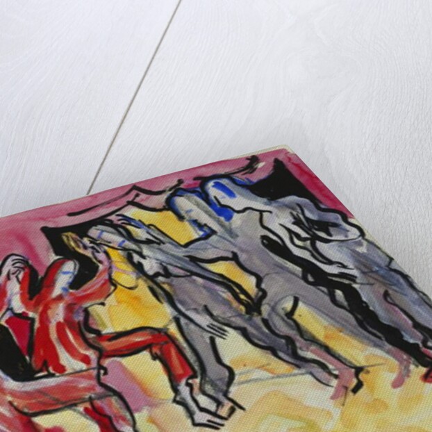 Mary Wigman Dance Group by Ernst Ludwig Kirchner