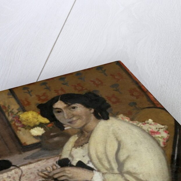 Portrait de Madame Rodrigues-Vallotton, The Artist's Wife, 1902 by Felix Edouard Vallotton