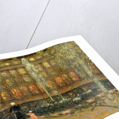 The Pond at the Palais Royal; Le Bassin au Palais Royal by Henri Eugene Augustin Le Sidaner