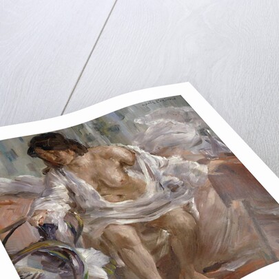 Standing Up; Beim Aufstehen, 1910 by Lovis Corinth