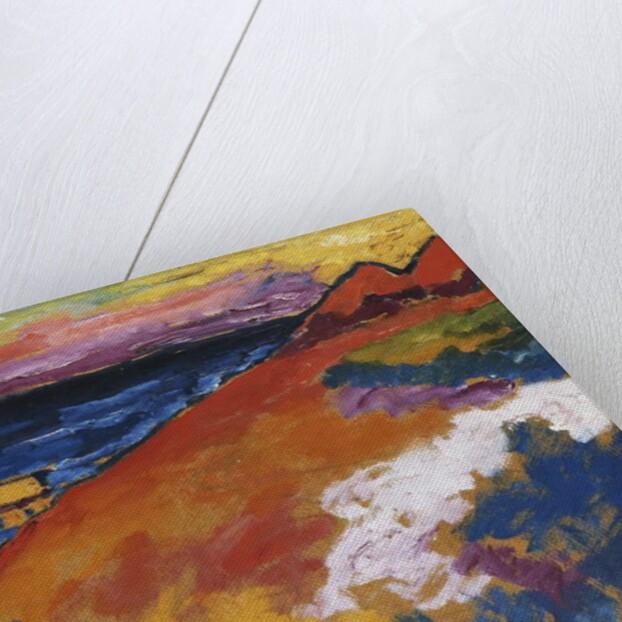 On the Ostsee; An der Ostsee, 1911 by Alexej von Jawlensky