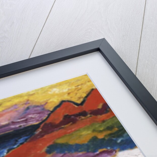 On the Ostsee; An der Ostsee, 1911 by Alexej von Jawlensky