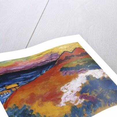 On the Ostsee; An der Ostsee, 1911 by Alexej von Jawlensky