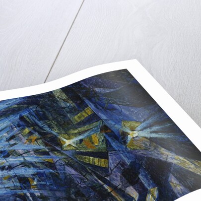 Le Forze di una Strada, 1911 by Umberto Boccioni