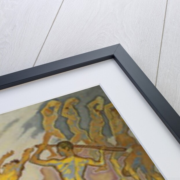 Clash of the Titans; Kampf der Titanen, c.1913-1915 by Koloman Moser