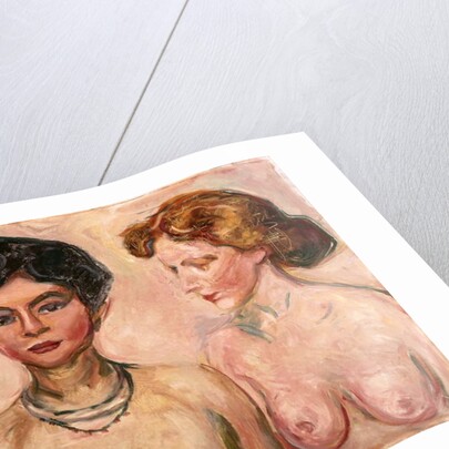 Double Portrait; Doppelportrait, 1903 by Edvard Munch