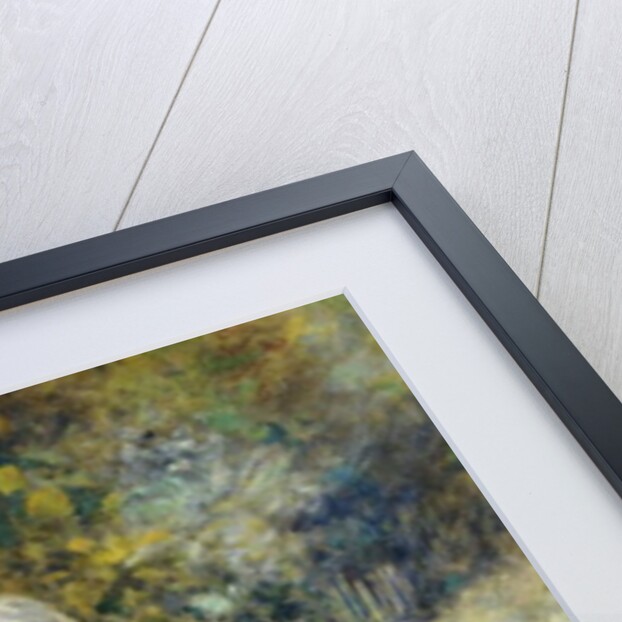 Woman and Black Dog; Femme au Chien Noir, 1874 by Pierre Auguste Renoir