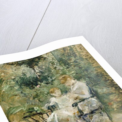 In the Garden; Dans le Jardin, c.1885 by Berthe Morisot