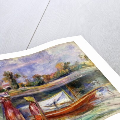 Young Girls in Argenteuil; Jeune Filles a Argenteuil, c. 1896 by Pierre Auguste Renoir