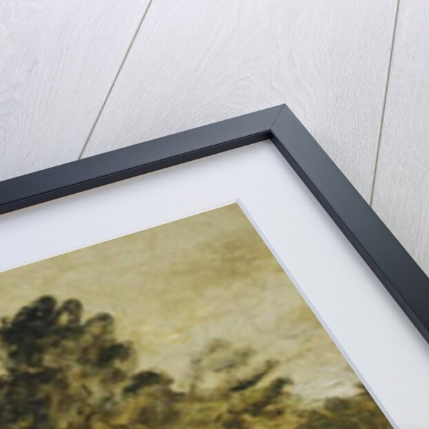 The Ford; Cows on the Edge of a Ford; Le Gue; Vaches au Bord du Gue, c.1870-1873 by Jean Baptiste Camille Corot