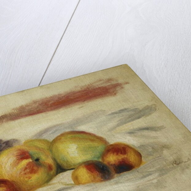 Apples and Grapes; Pommes et Raisins, c. 1910 by Pierre Auguste Renoir