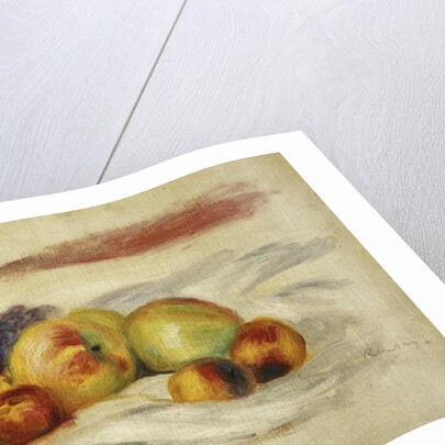 Apples and Grapes; Pommes et Raisins, c. 1910 by Pierre Auguste Renoir