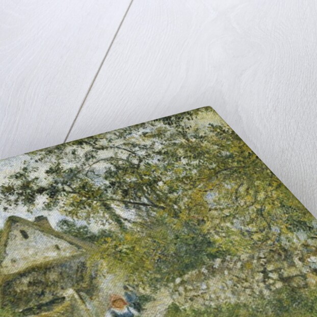 Le Chemin de Hameau-Chaumieres au Valhermeil, 1880 by Camille Pissarro