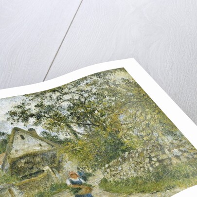 Le Chemin de Hameau-Chaumieres au Valhermeil, 1880 by Camille Pissarro