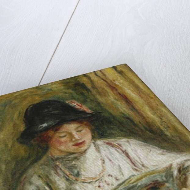 Woman Reading; Femme Lisant, c.1910-12 by Pierre Auguste Renoir