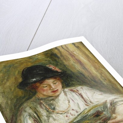 Woman Reading; Femme Lisant, c.1910-12 by Pierre Auguste Renoir