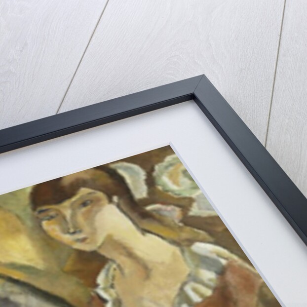 Young Women at a Table; Jeunes Filles Attablees, c.1915-1919 by Jules Pascin