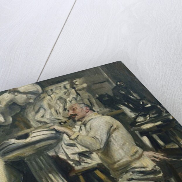 Portrait of the Sculptor Nikolaus Friedrichs; Portrait des Bildhauers Nikolaus Friedrichs, 1912 by Lovis Corinth