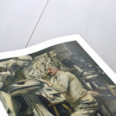 Portrait of the Sculptor Nikolaus Friedrichs; Portrait des Bildhauers Nikolaus Friedrichs, 1912 by Lovis Corinth