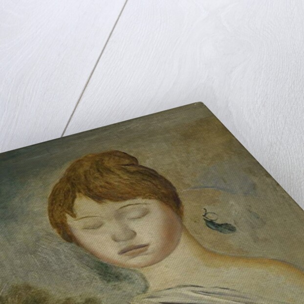 Head of a Young Woman by Pierre Auguste Renoir