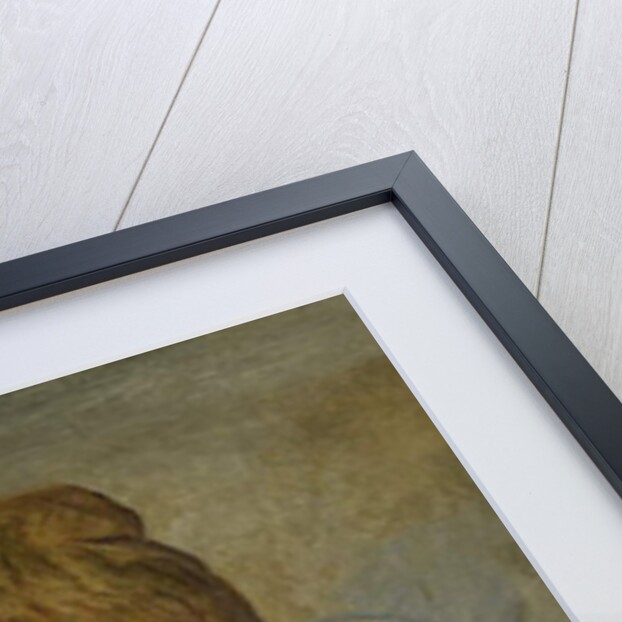 Head of a Young Woman by Pierre Auguste Renoir