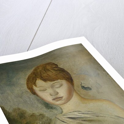 Head of a Young Woman by Pierre Auguste Renoir