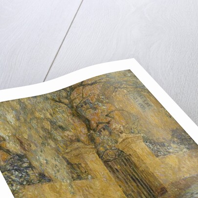 The Gate; Le Portail by Henri Eugene Augustin Le Sidaner