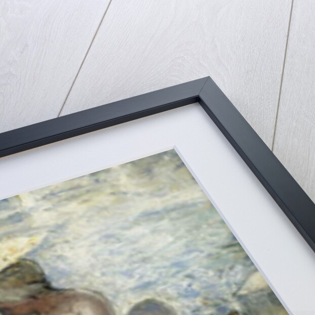 A Young Swimmer with a Parasol by Henri Lebasque