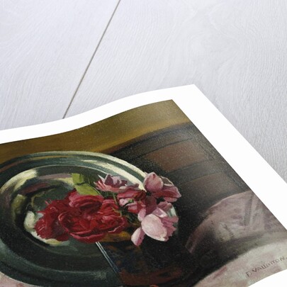 Still Life with Roses; Nature Morte aux Roses, 1920 by Felix Edouard Vallotton