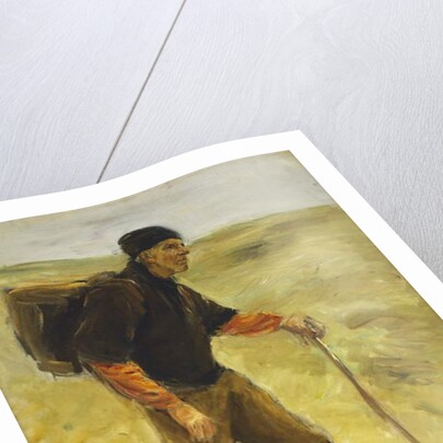 Schreitender Bauer, 1894 by Max Liebermann