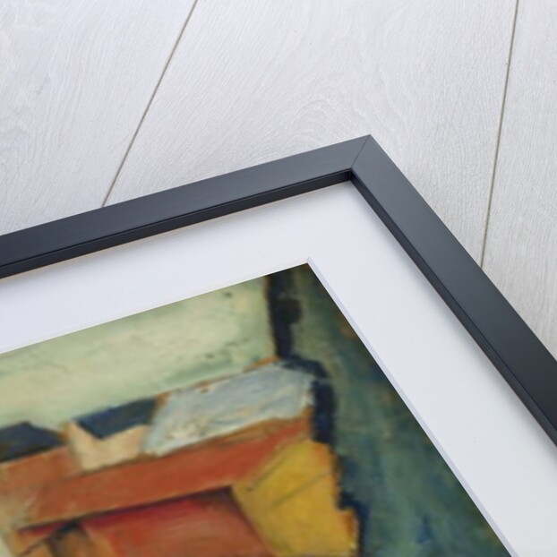 Unsere Strasse mit Reitbahn, Bonn, 1913 by August Macke