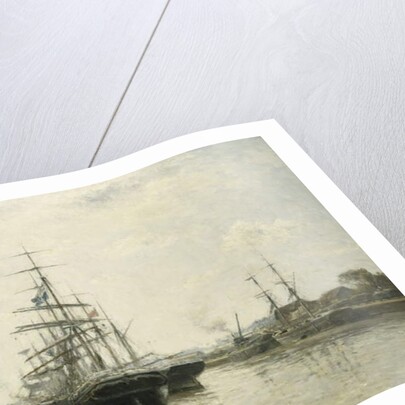 Le Bassin de Caen, 1887 by Stanislas Victor Edouard Lepine