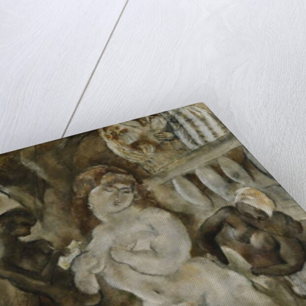 Susanna and the Elders; Susannah et les Vieillards, c.1921 by Jules Pascin