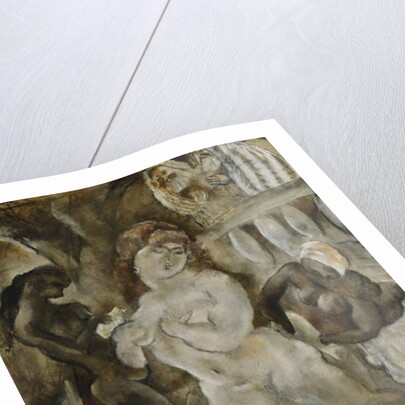 Susanna and the Elders; Susannah et les Vieillards, c.1921 by Jules Pascin