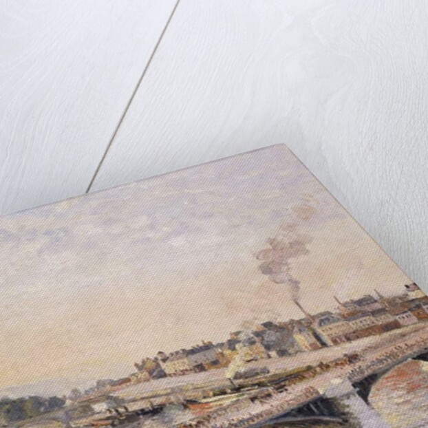 Sunrise over Rouen by Camille Pissarro