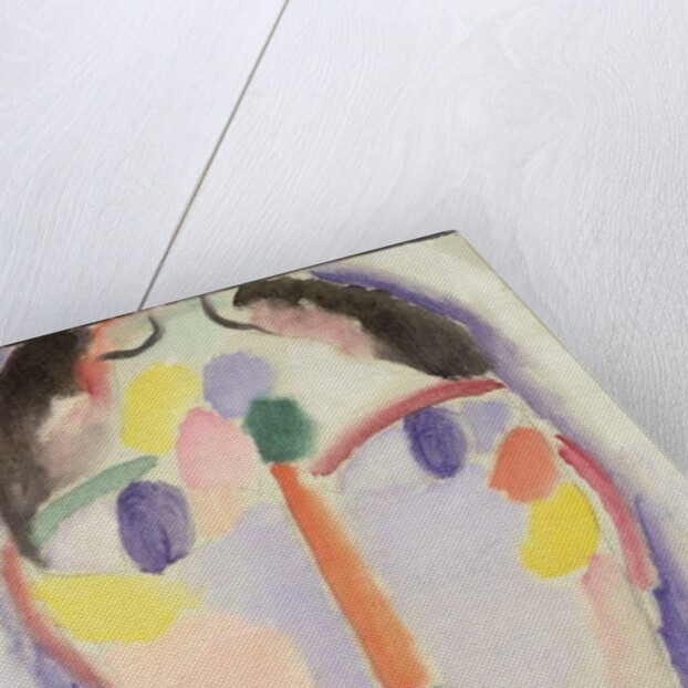 Blue head; Kopf In Blau, 1918 by Alexej von Jawlensky