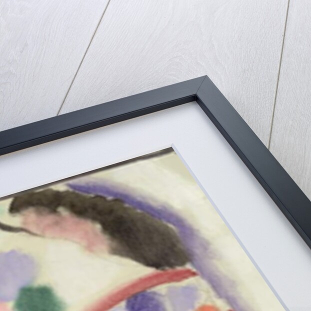 Blue head; Kopf In Blau, 1918 by Alexej von Jawlensky