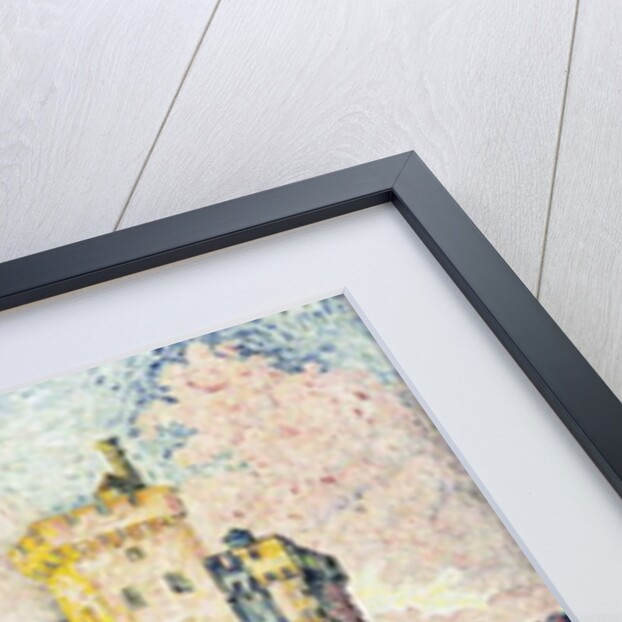 Tuna Boat Entering the Port of La Rochelle, Setting; Le Thonier Entrant dans le Port de La Rochelle, Couchant, 1927 by Paul Signac