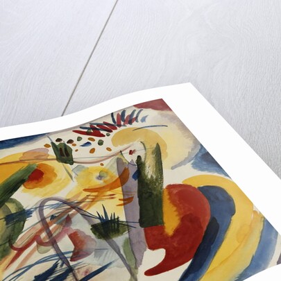 No Title; Ohne Titel, 1912-13 by Wassily Kandinsky