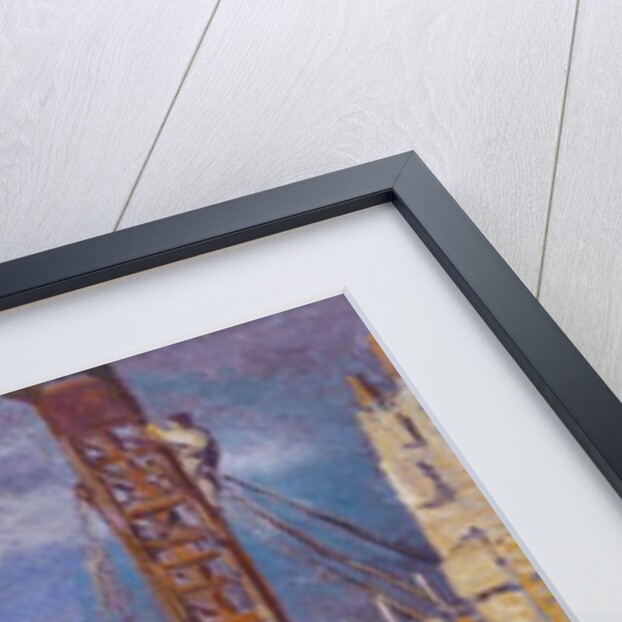 The Building Sites of Paris, Boulevard de la Madeleine; Les Chantiers de Paris, Boulevard de la Madeleine by Maximilien Luce